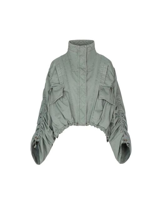 Balmain Green Bomber Jackets