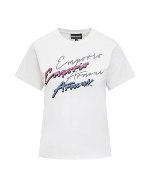 Emporio Armani White T-Shirts