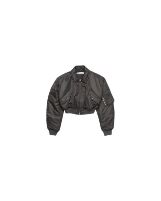 Bomber Jackets di Acne in Black