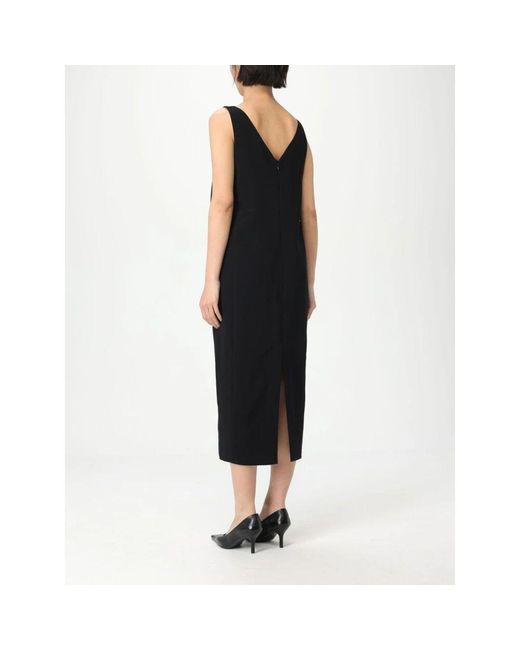 Theory Black Midi Dresses