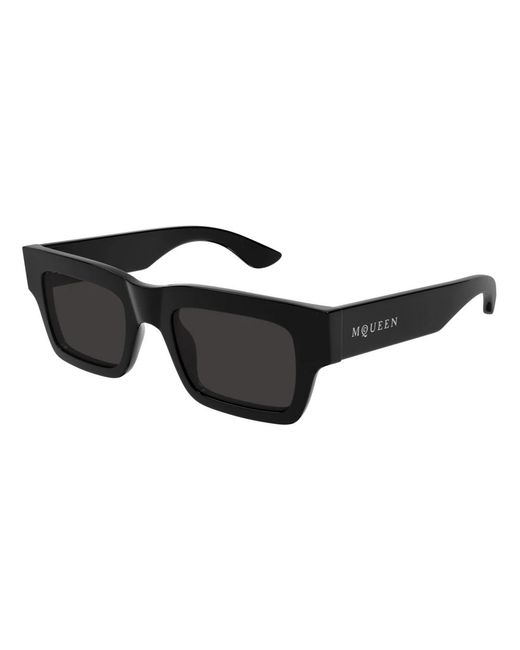 McQueen Black Sunglasses for men