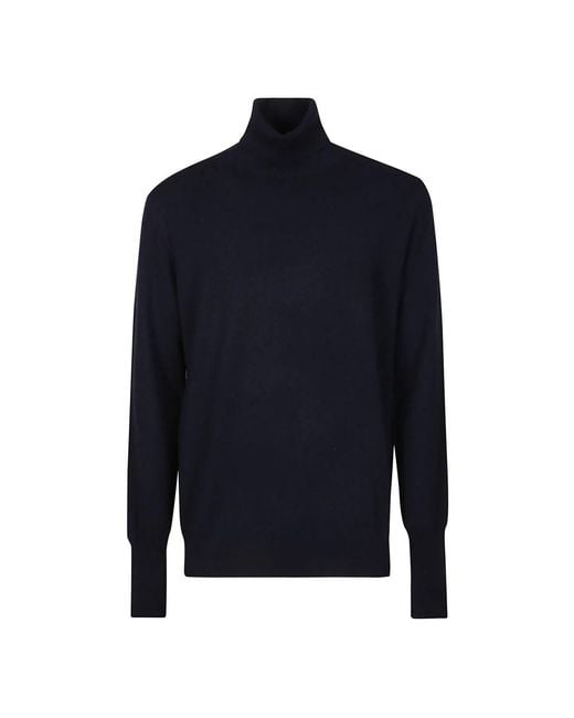 Ballantyne Truien & Vesten ,Blauw ,Stijlvolle Turtle Neck Sweater in het Blue voor heren