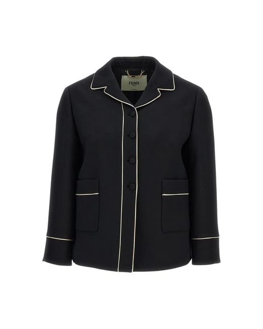 Fendi Black Light Jackets