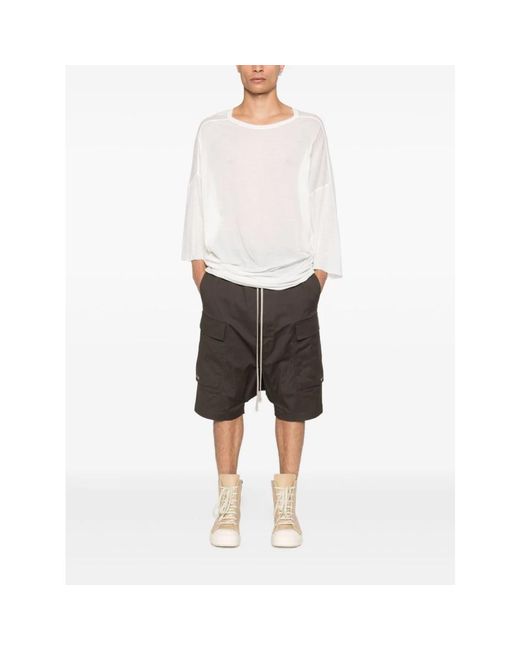 Rick Owens Stijlvolle Witte T-Shirts En Polos in het White voor heren
