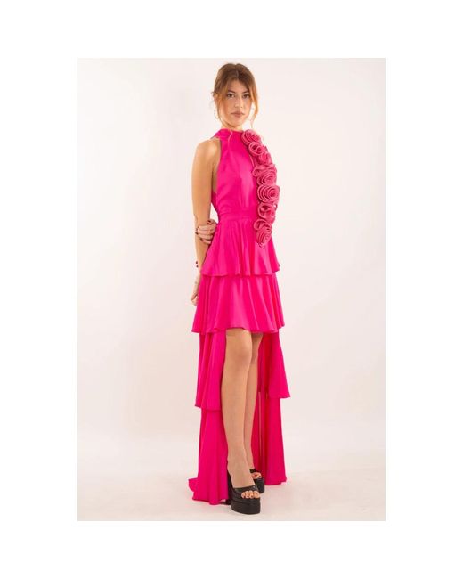 Gowns Babylon de color Pink