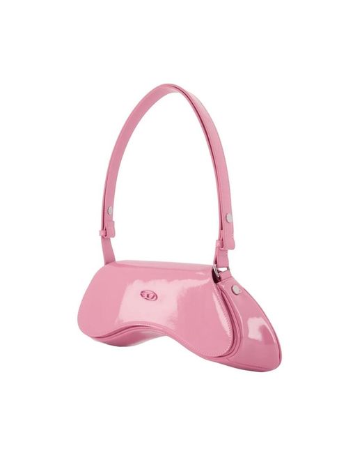 DIESEL Pink Shoulder Bags