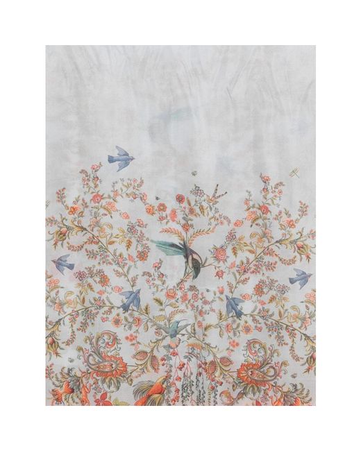 Etro Gray Schal