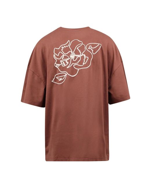 Nanushka Brown Besticktes Wren T-Shirt