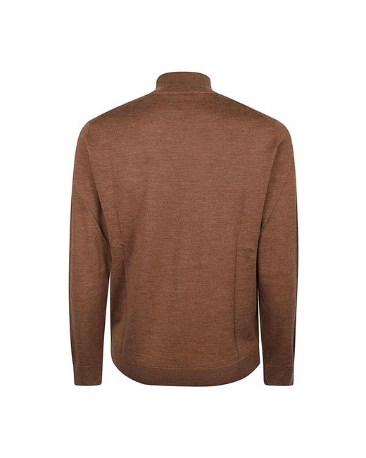 Daniele Fiesoli Brown Turtlenecks for men