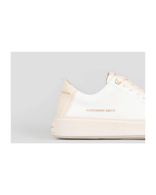 Alexander Smith White Sneakers