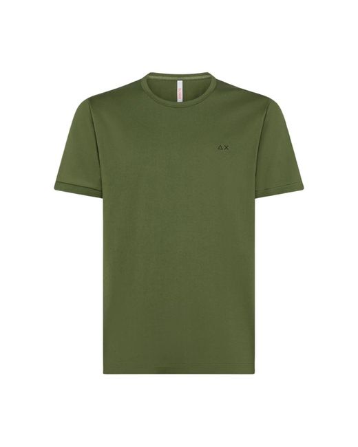 Sun 68 T-shirts,casual t-shirt in Green für Herren