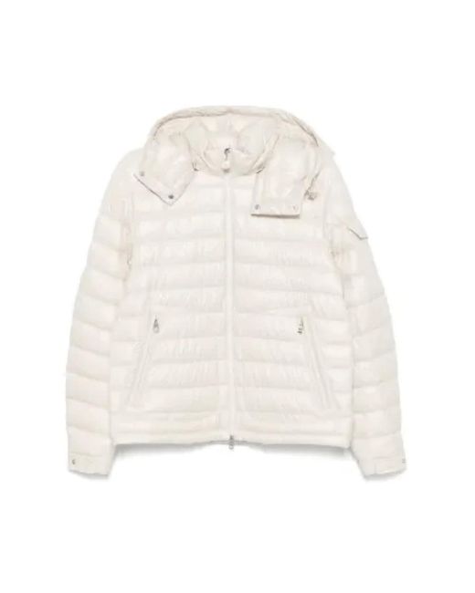 Moncler White Winter Jackets for men
