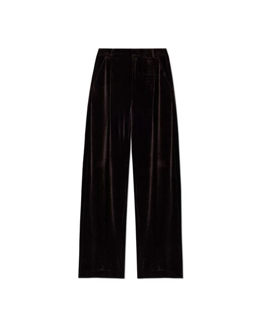Gestuz Black Wide Trousers