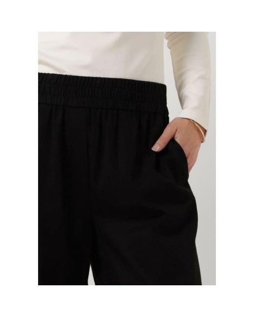 Modström Black Stylische, Weite Hosen