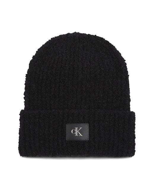 Beanies di Calvin Klein in Black