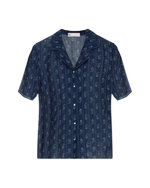 Tory Burch Blue Shirts