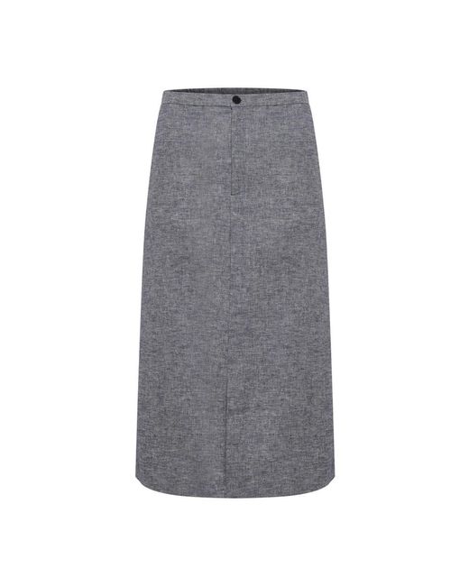 Part Two Gray Midi Skirts