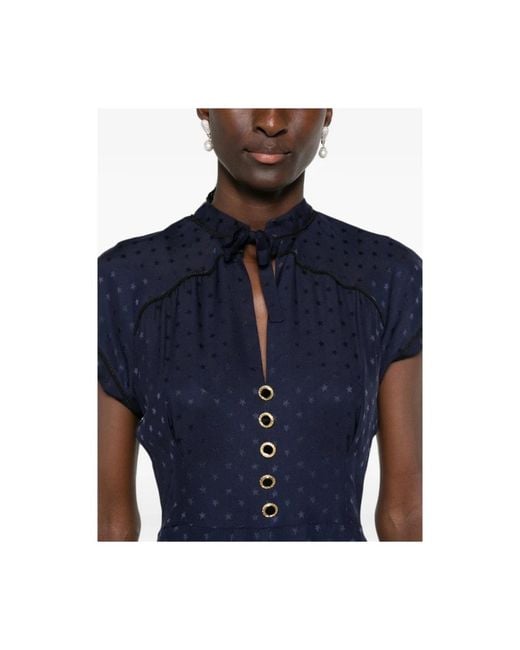 Alessandra Rich Blue Dresses