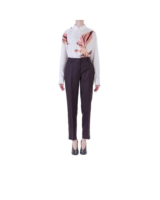 Paul Smith Blue Slim-Fit Trousers