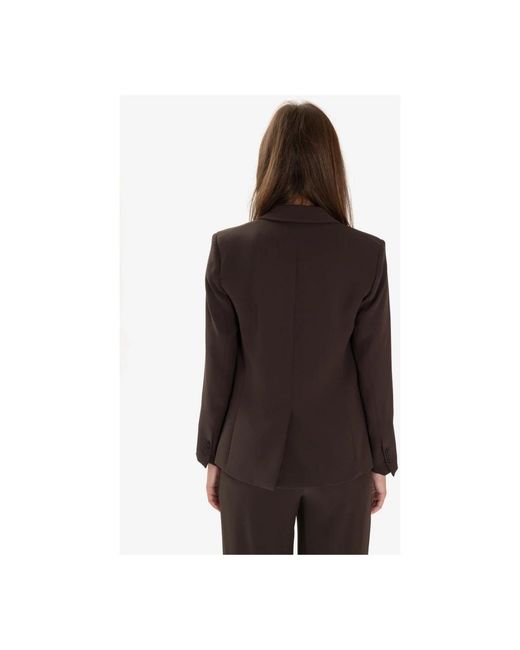 P.A.R.O.S.H. Jassen ,Bruin ,Blazer Monopetto in het Brown