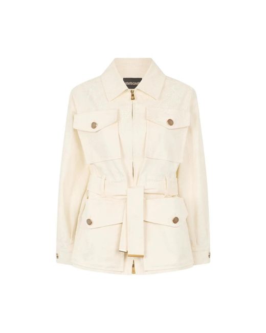 Light Jackets Roberto Cavalli de color Natural