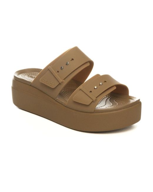 CROCSTM Brown Wedges