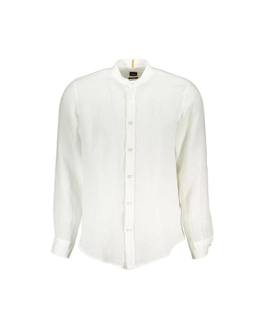 Casual Shirts di HUGO in White da Uomo