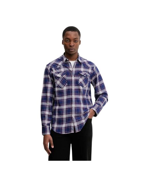 Levi's Casual Shirt in het Blue voor heren