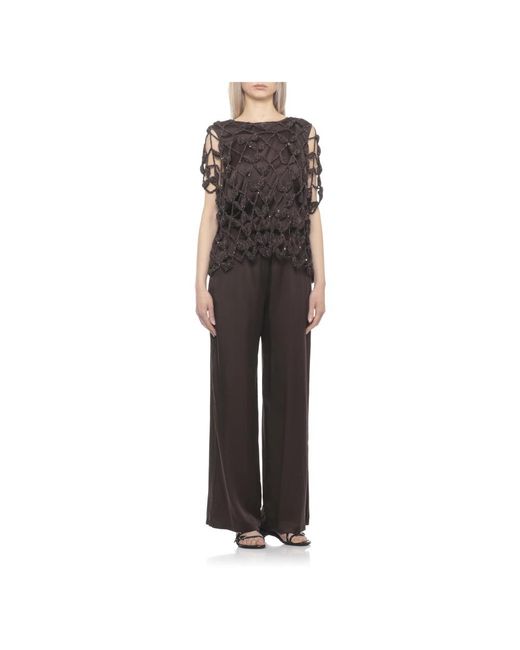 Antonelli Black Round-Neck Knitwear