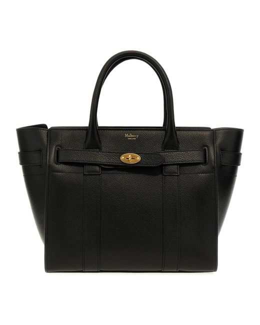 Mulberry Black Shopping Bags