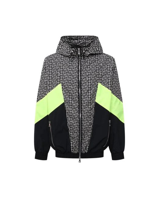 Balmain Blue Light Jackets for men