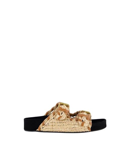 Isabel Marant Brown Sliders