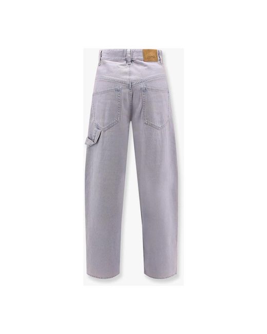 Isabel Marant Gray Straight Fit Jeans