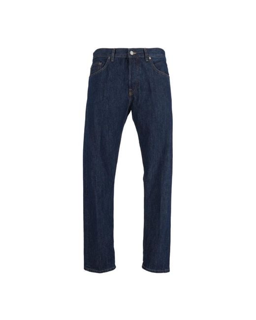 Dondup Blue Straight Fit Jeans for men