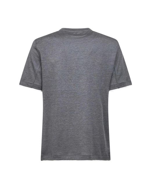 T-Shirts di Brunello Cucinelli in Gray da Uomo