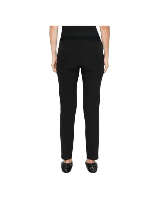 Ermanno Scervino Black Slim-Fit Trousers