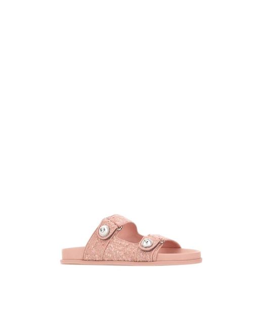 Jimmy Choo Pink Sliders