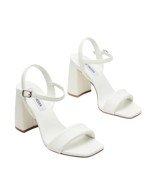 High Heel Sandals di Steve Madden in White