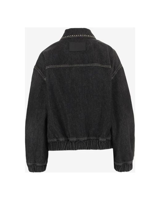 Versace Black Denim Jackets