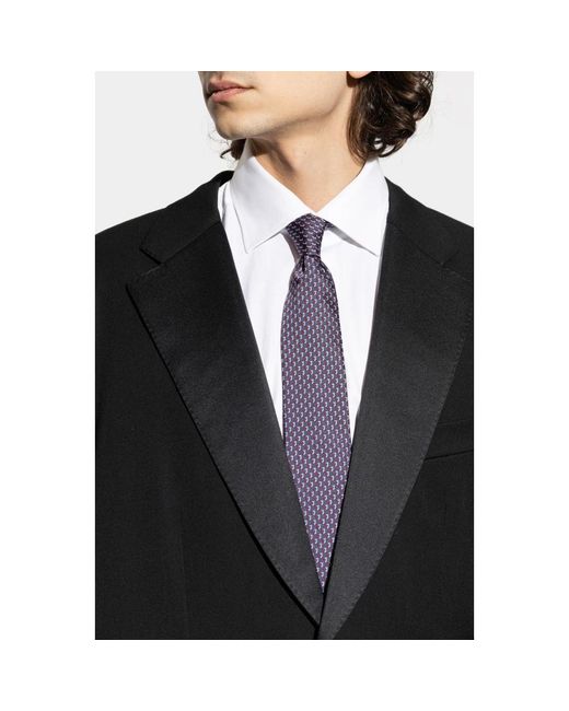 Ferragamo Purple Ties for men
