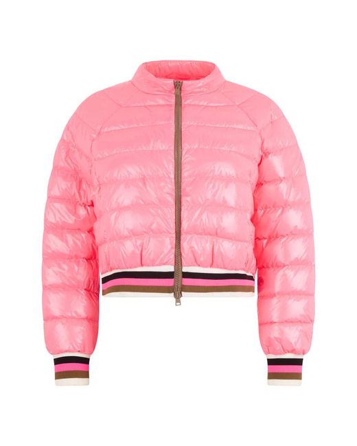 Herno Pink Bomber Jackets
