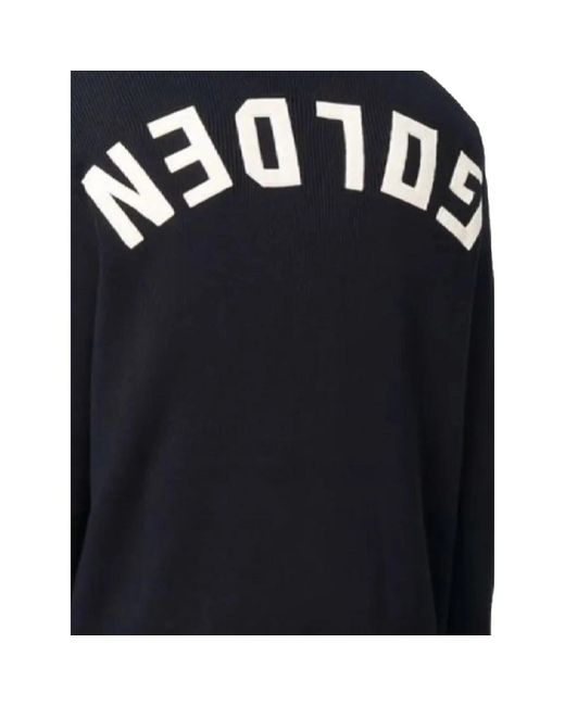 Round-Neck Knitwear Golden Goose pour homme en coloris Bleu Lyst