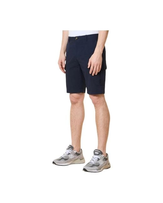 Rrd Blue Casual Shorts for men