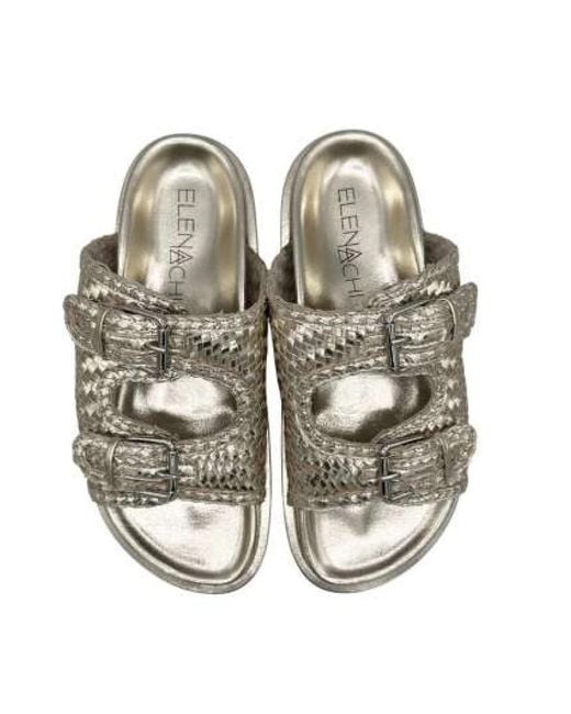 Elena Iachi Yellow Sliders
