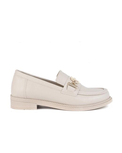 Vaani White Loafers