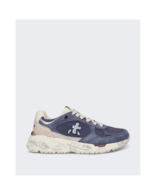 Premiata Blue Sneakers
