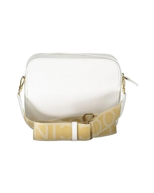 Coccinelle White Leather Handbag
