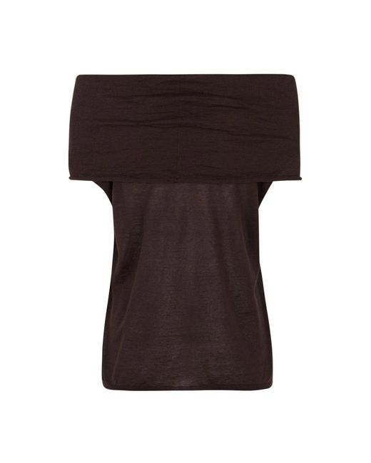 Round-Neck Knitwear di Cortana in Brown