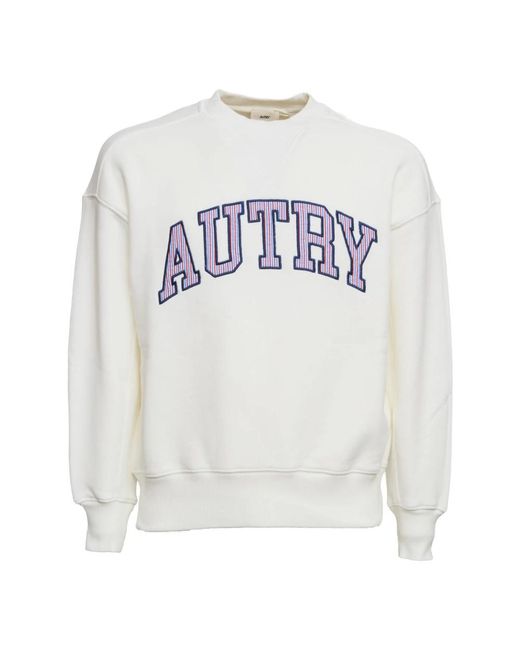 Autry Hoodies & Sweatvesten ,Wit ,Sweatshirts in het White voor heren