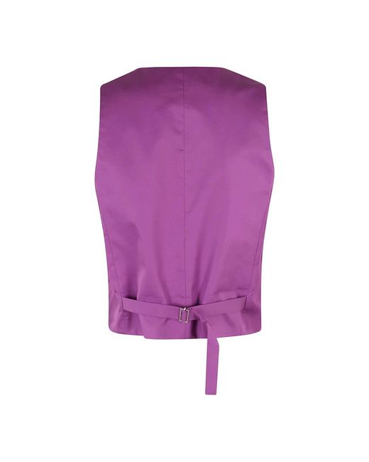 ANDAMANE Purple Waistcoats